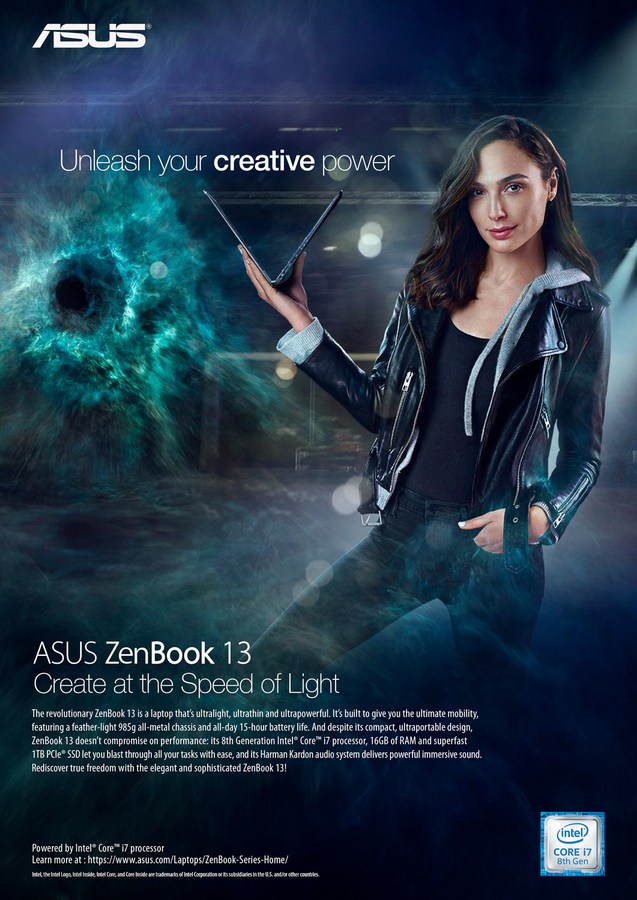 Ray Brown Productions - News - ASUS - Gal Gadot
