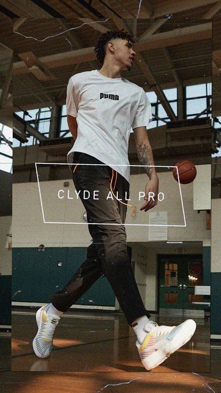 lamelo ball puma clyde