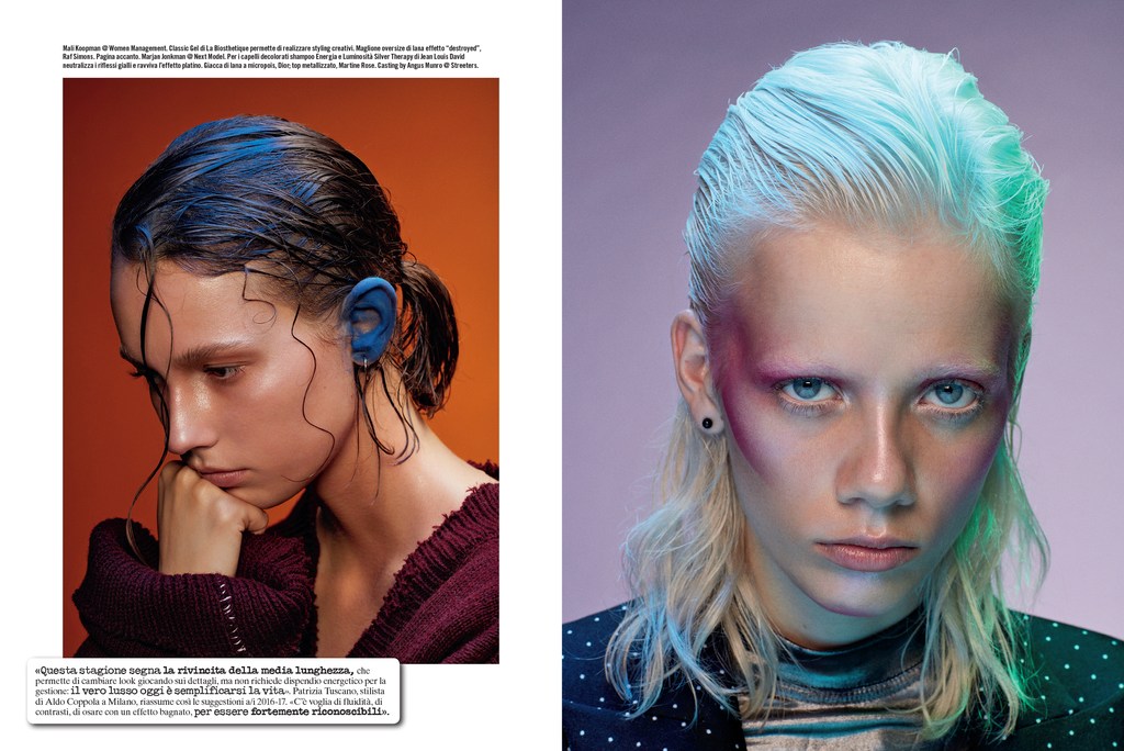 Streeters news vogue italia november 2016 next generation hair ... Come cambiare look